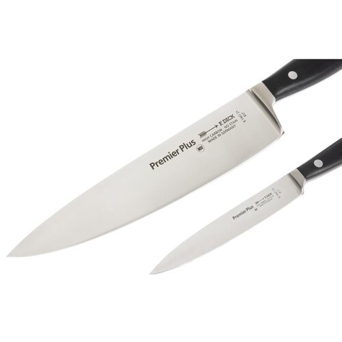 Dick 2-częściowy zestaw noży kucharskich 200 mm, Dick GH330, czarny Dick 2-częściowy zestaw noży kucharskich 200 mm, Dick GH330, czarny