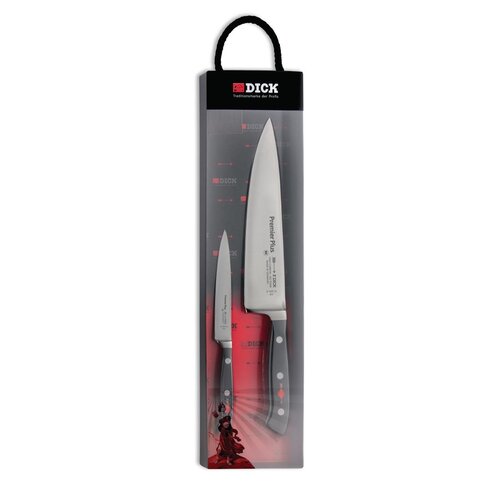 Dick 2-częściowy zestaw noży kucharskich 200 mm, Dick GH330, czarny Dick 2-częściowy zestaw noży kucharskich 200 mm, Dick GH330, czarny