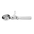 Hygiplas Porcjoner do lodów 50 ml. 380 mm, Hygiplas HT783, biały