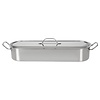 Kitchen Craft Naczynie do gotowania ryb 194x740x(h)123 mm, stal nierdzewna, Kitchen Craft E923