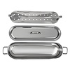 Kitchen Craft Naczynie do gotowania ryb 194x740x(h)123 mm, stal nierdzewna, Kitchen Craft E923