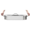 Kitchen Craft Naczynie do gotowania ryb 194x740x(h)123 mm, stal nierdzewna, Kitchen Craft E923