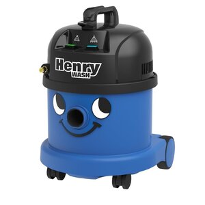 Numatic Odkurzacz przemysłowy Henry z funkcją spryskiwania i ekstrakcji Numatic HU485, niebieski Numatic Odkurzacz przemysłowy Henry z funkcją spryskiwania i ekstrakcji Numatic HU485, niebieski