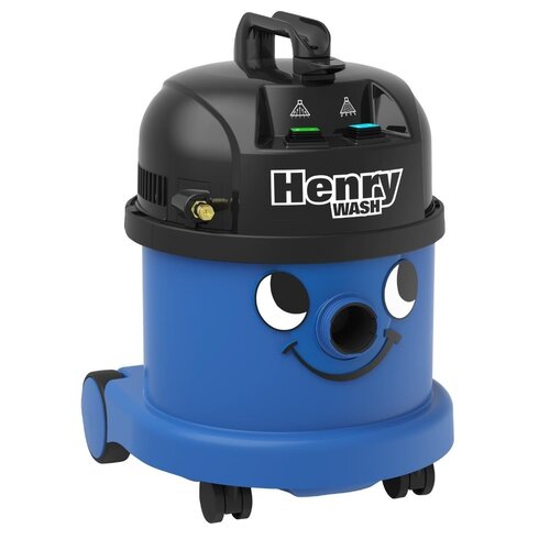 Numatic Odkurzacz przemysłowy Henry z funkcją spryskiwania i ekstrakcji Numatic HU485, niebieski