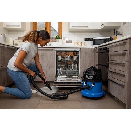 Numatic Odkurzacz przemysłowy Henry z funkcją spryskiwania i ekstrakcji Numatic HU485, niebieski