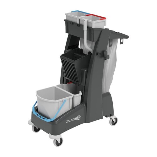 Numatic Wózek do sprzątania 70L, 940x480x(h)1130 mm, Numatic Reflo Multi-Matic HU487 Numatic Wózek do sprzątania 70L, 940x480x(h)1130 mm, Numatic Reflo Multi-Matic HU487
