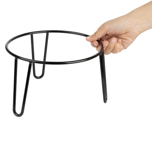 Olympia Antypoślizgowy stojak bufetowy Ø210x(h)125 mm, Olympia HY983, czarny