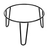 Olympia Antypoślizgowy stojak bufetowy Ø210x(h)125 mm, Olympia HY983, czarny