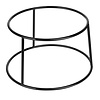 Olympia Antypoślizgowy stojak bufetowy Ø260x(h)150 mm, Olympia HY986, czarny