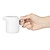 Olympia Dzbanek 130 ml, Olympia Whiteware HY544, porcelana, biały (12 szt.)