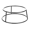 Olympia Antypoślizgowy stojak bufetowy Ø260x(h)100 mm, Olympia HY985, czarny