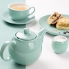 Olympia Dzbanek do herbaty 450 ml, Olympia Café HX796, porcelana, zielony (2 szt.)