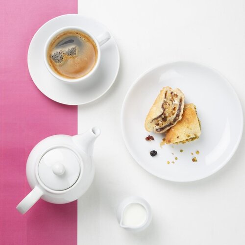 Olympia Dzbanek do herbaty 450 ml, Olympia Café HX794, porcelana, biały (2 szt.) Olympia Dzbanek do herbaty 450 ml, Olympia Café HX794, porcelana, biały (2 szt.)