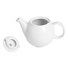 Olympia Dzbanek do herbaty 450 ml, Olympia Café HX794, porcelana, biały (2 szt.)