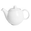 Olympia Dzbanek do herbaty 450 ml, Olympia Café HX794, porcelana, biały (2 szt.)