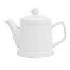 Olympia Dzbanek do herbaty 500 ml, Olympia Whiteware HY548, porcelana, biały (2 szt.)