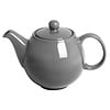 Olympia Dzbanek do herbaty 450 ml, Olympia Café HX797, porcelana, szary (2 szt.)