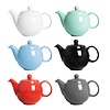 Olympia Dzbanek do herbaty 450 ml, Olympia Café HX799, porcelana, czarny (2 szt.)