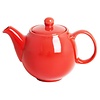 Olympia Dzbanek do herbaty 450 ml, Olympia Café HX795, porcelana, czerwony (2 szt.)