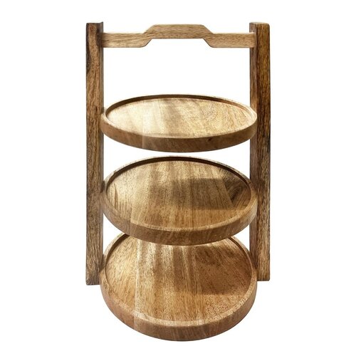 Olympia Ekspozytor bufetowy 3-poziomowy Ø258x(h)305 mm, Olympia HY751 Olympia Ekspozytor bufetowy 3-poziomowy Ø258x(h)305 mm, Olympia HY751