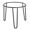 Olympia Antypoślizgowy stojak bufetowy Ø210x(h)180 mm, Olympia HY984, czarny