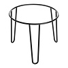 Olympia Antypoślizgowy stojak bufetowy Ø210x(h)180 mm, Olympia HY984, czarny