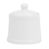 Olympia Cukiernica z pokrywką 250 ml, Olympia Whiteware HY547 (6 szt.)