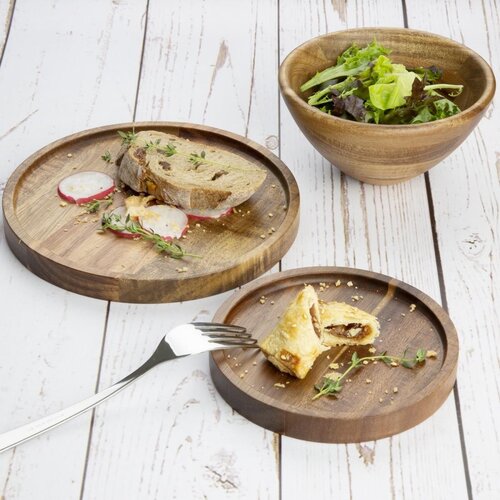 Olympia Deska do serwowania Ø150x(h)20 mm, z drewna Olympia FT610 Olympia Deska do serwowania Ø150x(h)20 mm, z drewna Olympia FT610