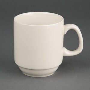 Olympia Filiżanka 285 ml z kamionki, Olympia Ivory U832, kremowa (12 szt.) Olympia Filiżanka 285 ml z kamionki, Olympia Ivory U832, kremowa (12 szt.)