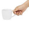Olympia Filiżanka do mokki 220 ml z porcelany, Olympia Whiteware HY540, biała (12 szt.)