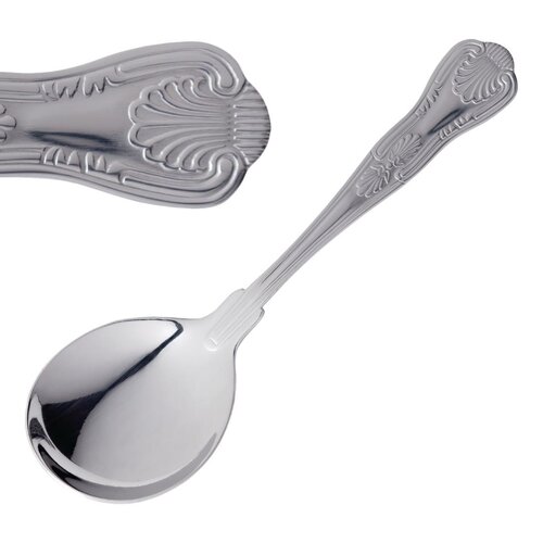 Olympia Łyżka do zupy 175 mm, ze stali 18/0, Olympia D688 (12 szt.) Olympia Łyżka do zupy 175 mm, ze stali 18/0, Olympia D688 (12 szt.)