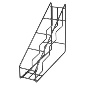 Olympia Stojak na butelki 400x105x(h)320 mm, Olympia HY987, czarny Olympia Stojak na butelki 400x105x(h)320 mm, Olympia HY987, czarny