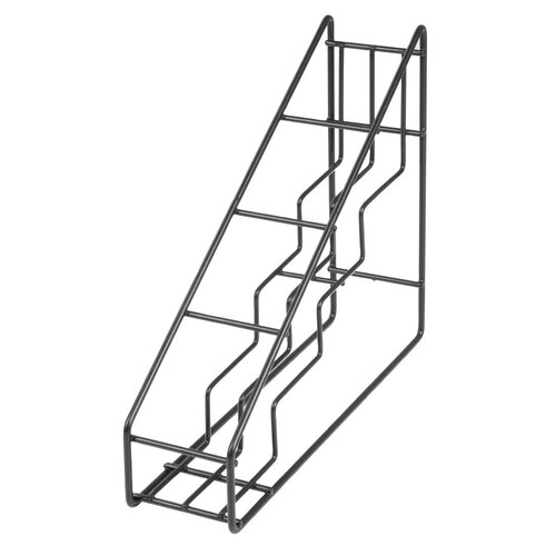 Olympia Stojak na butelki 400x105x(h)320 mm, Olympia HY987, czarny Olympia Stojak na butelki 400x105x(h)320 mm, Olympia HY987, czarny