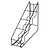 Olympia Stojak na butelki 400x105x(h)320 mm, Olympia HY987, czarny