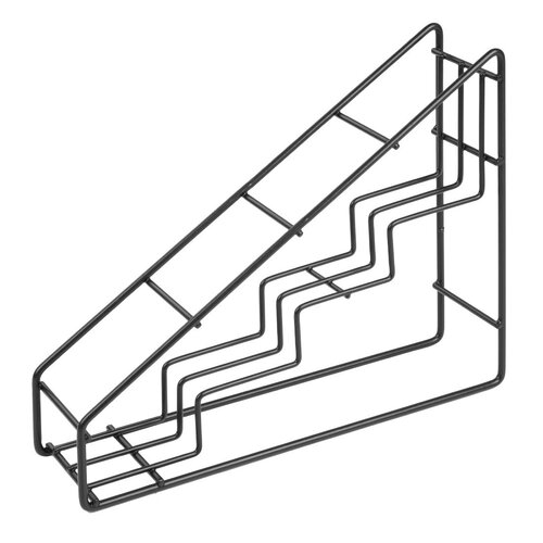 Olympia Stojak na butelki 400x105x(h)320 mm, Olympia HY987, czarny Olympia Stojak na butelki 400x105x(h)320 mm, Olympia HY987, czarny