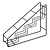 Olympia Stojak na butelki 400x105x(h)320 mm, Olympia HY987, czarny