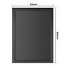 Olympia Tablica menu w drewnianej oprawie 600x800 mm, Olympia CU991