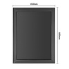 Olympia Tablica menu w drewnianej oprawie 450x600 mm, Olympia CU990