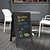 Olympia Tablica w drewnianej ramie 445x(h)867 mm, Olympia CU992