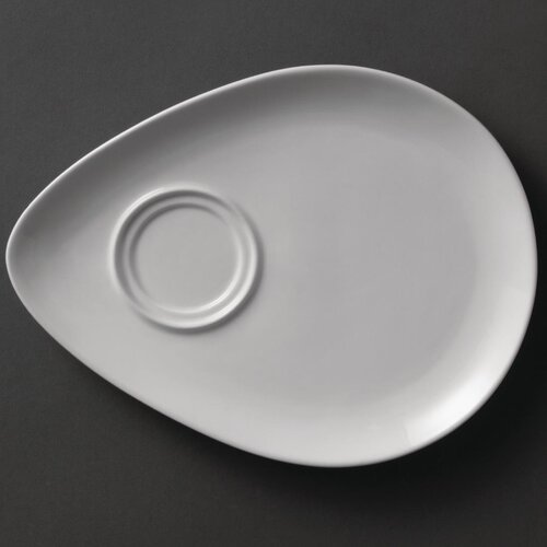 Olympia Talerzyk na przekąski z porcelany Ø185 mm, Olympia Whiteware Y102 (12 szt.) Olympia Talerzyk na przekąski z porcelany Ø185 mm, Olympia Whiteware Y102 (12 szt.)