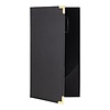 Securit Etui na rachunek z kieszonkami 239x13x(h)5 mm, Securit DP725, czarne