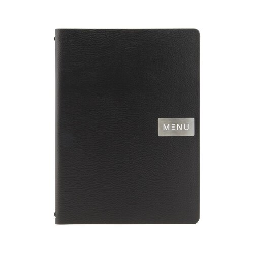 Securit Karta na menu A4, Securit CU925, czarna Securit Karta na menu A4, Securit CU925, czarna