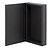 Securit Karta na menu 183x125x(h)23mm, Securit DP726, czarna