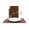 Securit Podkładka na stół 330x450 mm, Securit CU928, brązowa