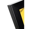 Securit Stojak na menu 8x A4 z podświetleniem LED 90x780x(h)970 mm, Securit CU934, czarny
