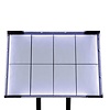 Securit Stojak na menu 8x A4 z podświetleniem LED Securit CX074