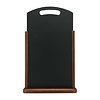 Securit Tablica kredowa z drewnianą oprawą 70x350x(h)530 mm, Securit CU905