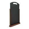 Securit Tablica kredowa z drewnianą oprawą 70x350x(h)530 mm, Securit CU905