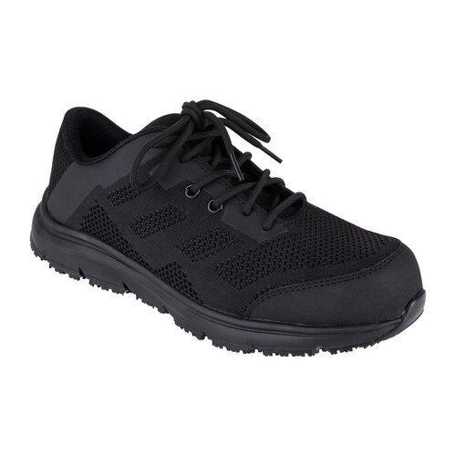 Slipbuster Siatkowe buty robocze unisex rozmiar 45, Slipbuster Footwear Super Comfort Zool BA177-45, czarne Slipbuster Siatkowe buty robocze unisex rozmiar 45, Slipbuster Footwear Super Comfort Zool BA177-45, czarne