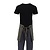 Southside Fartuch 440x860 mm, Southside BA117, szary